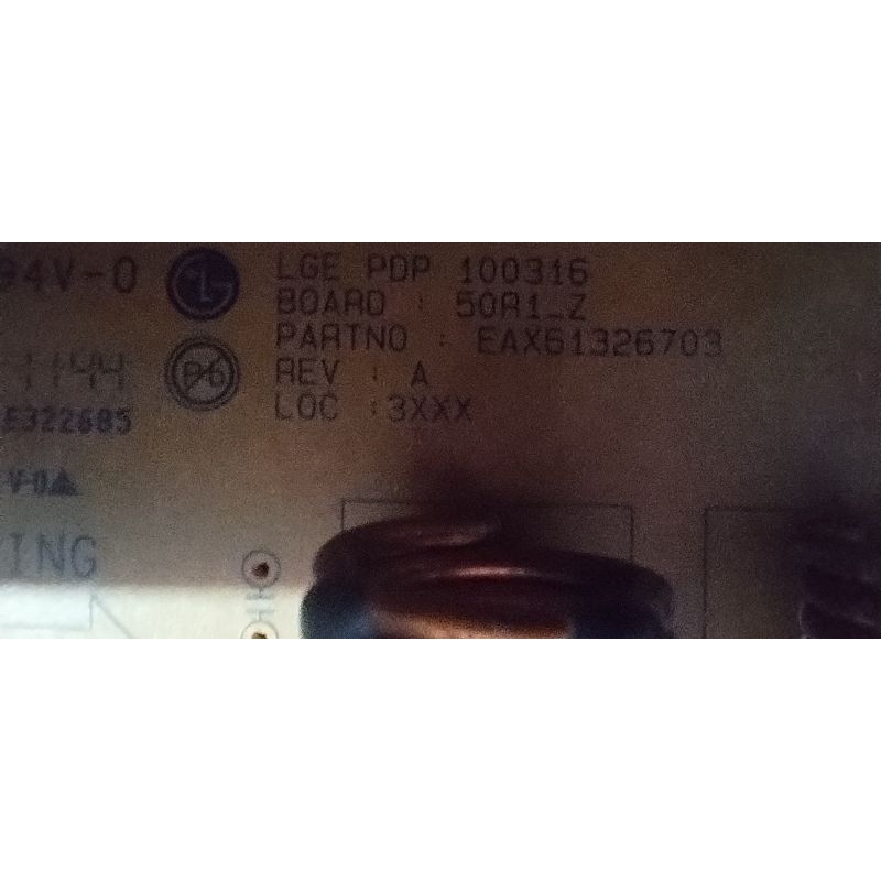 placa z-sus tv LG 50pk550 eax61326703