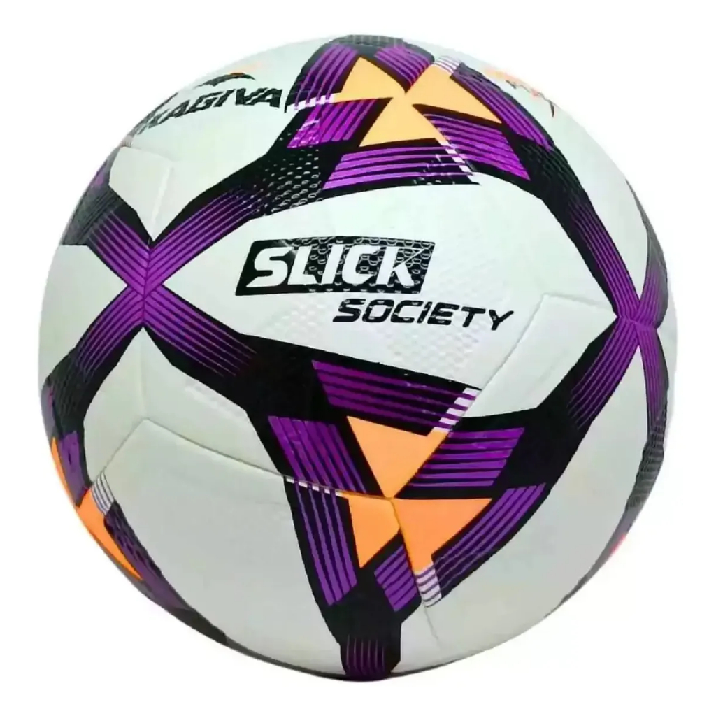 Bola Society Kagiva S7 Pro Cor Rosa Azul Preta