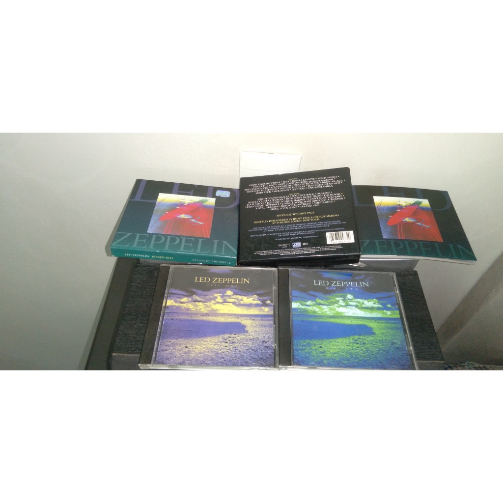 Box Caixa 2 CD's + Livreto Led Zeppelin Boxed Set 2 Alemanha