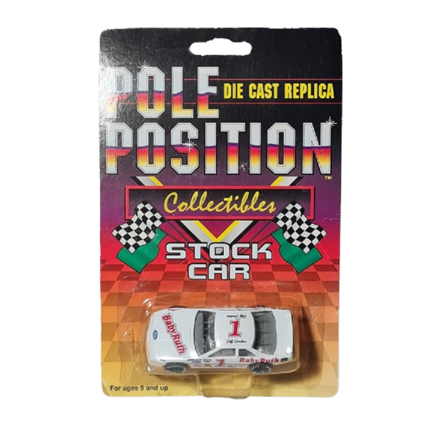 NASCAR BABY RUTH FORD THUNDERBIRD # 1 JEFF GORDON 1992 POLE POSITION 1:64 LACRADO