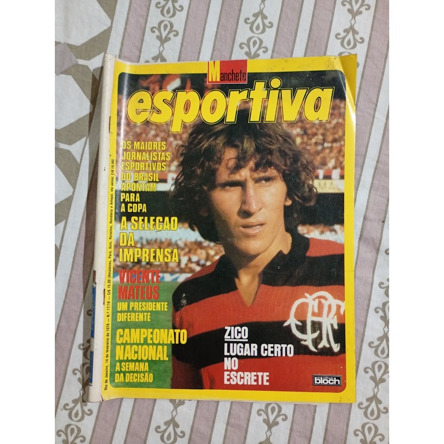 REVISTA MANCHETE ESPORTIVA 17/18 * 14/02/78