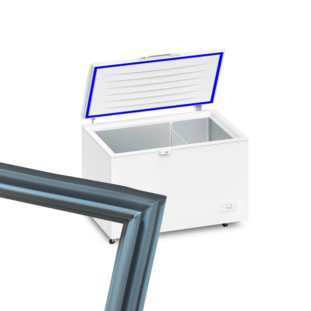 Borracha Vedação Gaxeta Freezer Para Marca Metalfrio DA300 DA302 DA301 DA301B Medidas 61x99cm Encaixe
