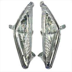 Par Seta Piscas Dianteiro Biz 125 2005 2006 2007 2008 2009 2010 Modelo Original Honda Esquerdo e Direito