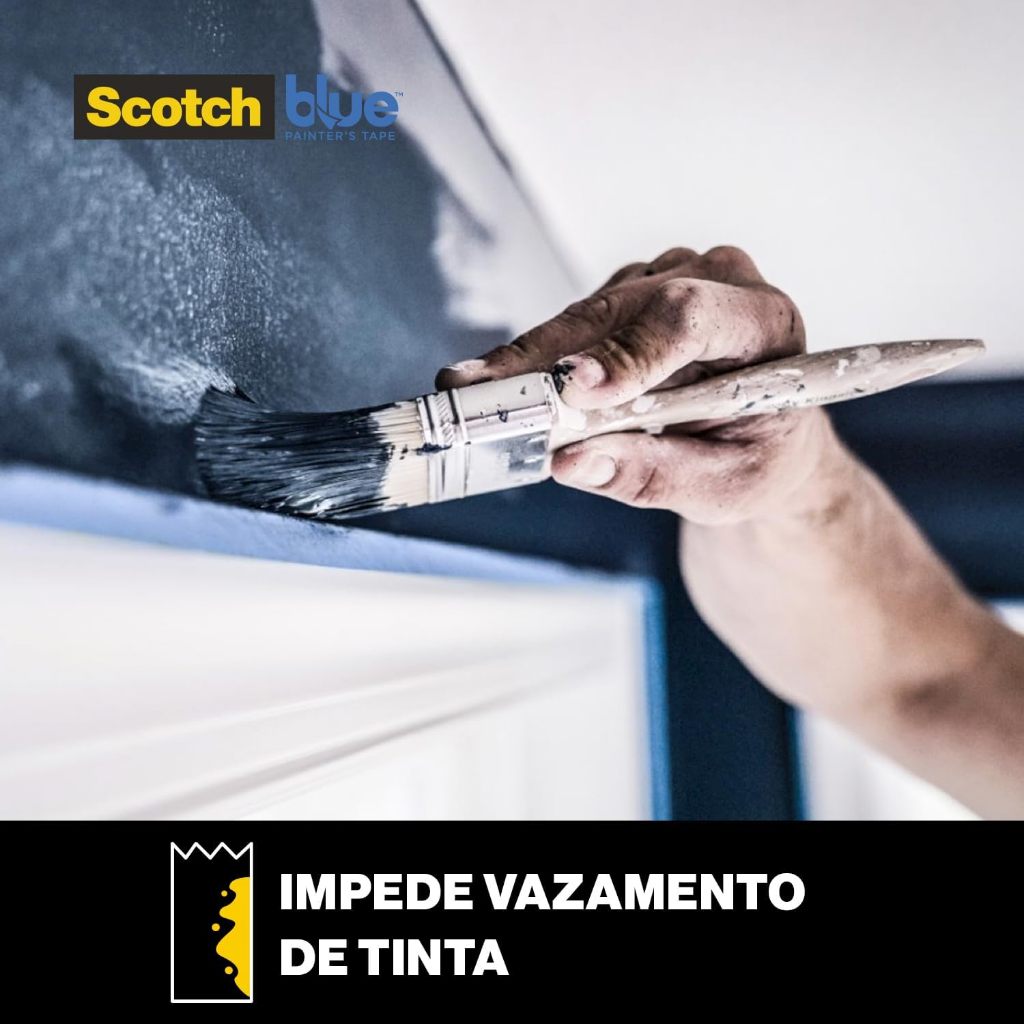 Fita Crepe Blue Tape Profissional 3M 18MM X 50M