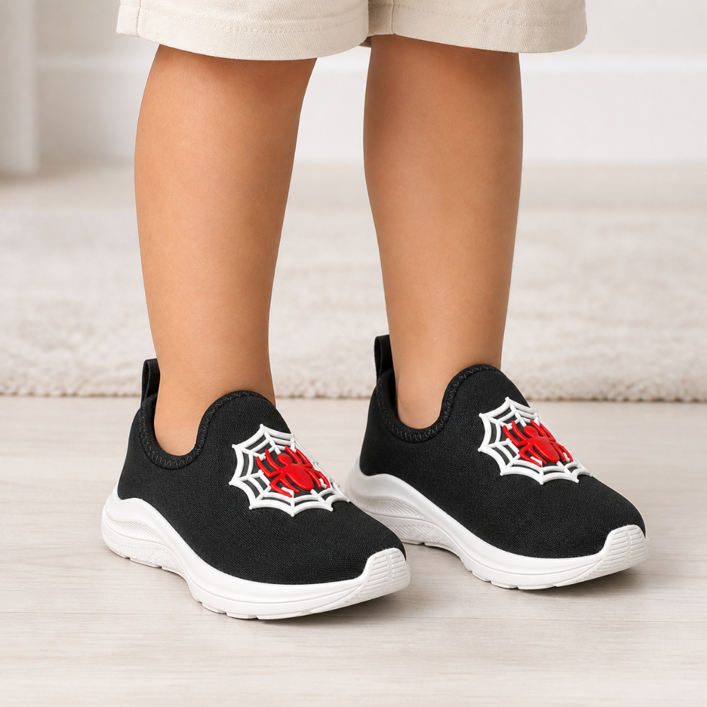 Kit 2 Pares Tênis Infantil Menino e Sandália Macia Confortável