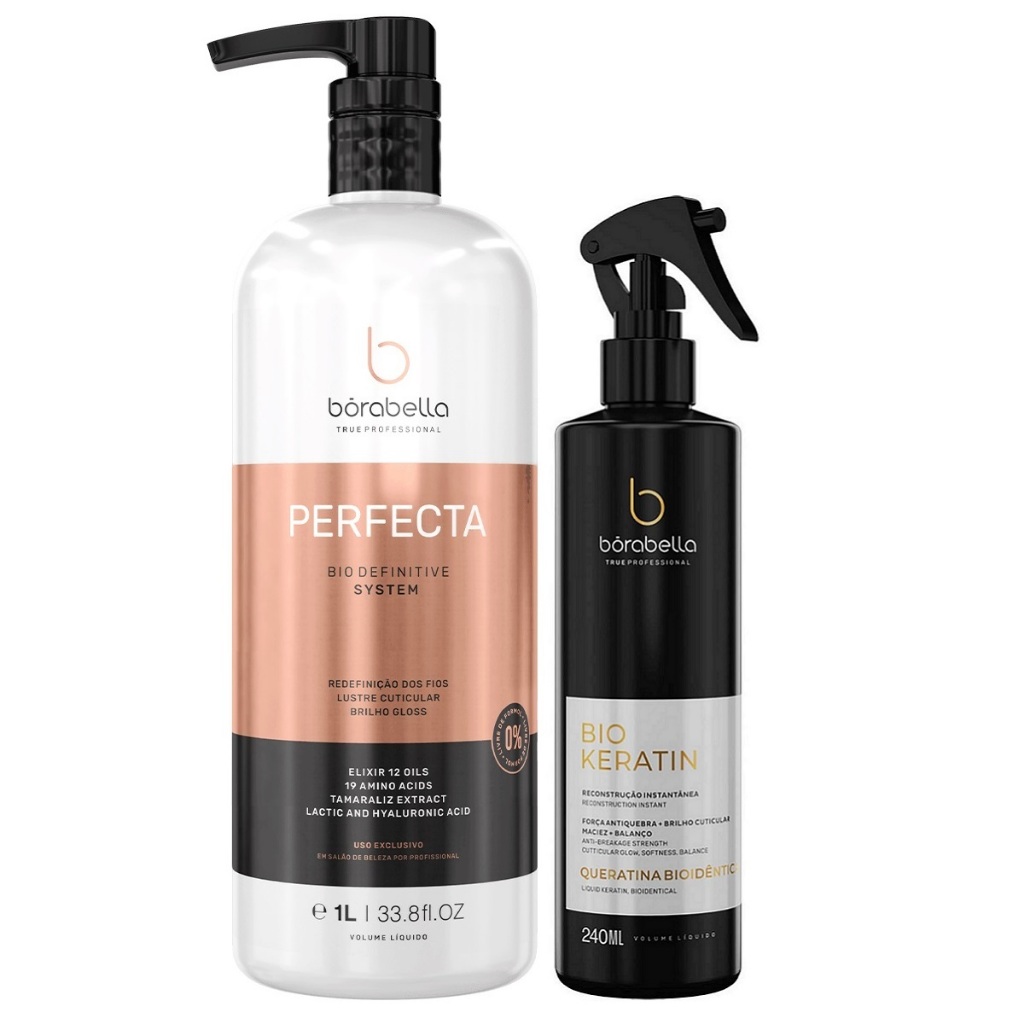 Borabella Progressiva Perfecta 1l + Biokeratin Queratina