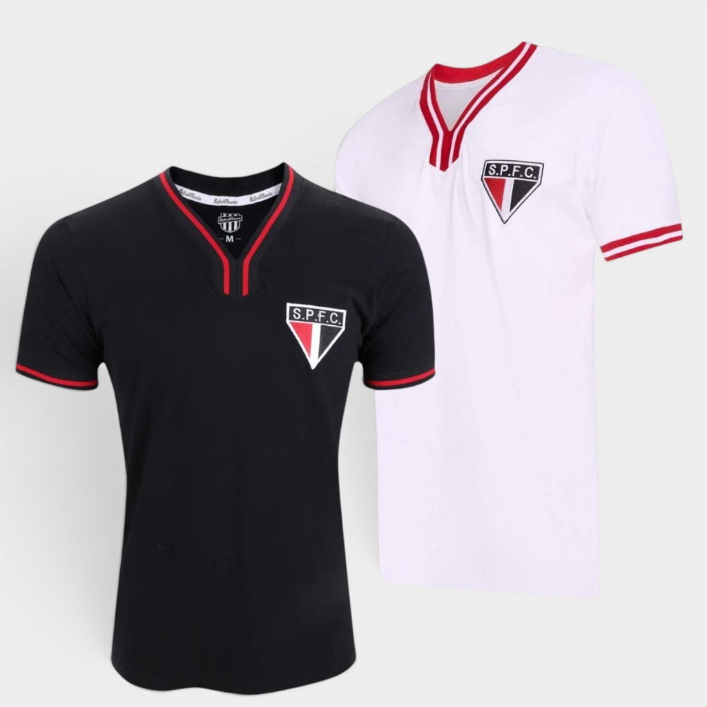 Camisa São Paulo Vintage RetrôMania Masculino