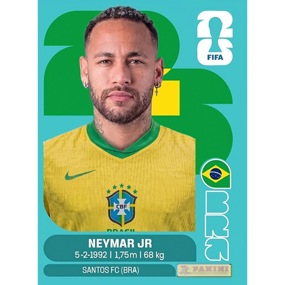 FIGURINHAS do NEYMAR COPA DO MUNDO 2026!