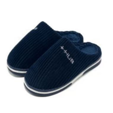 Detalhes do Sapato /Chinelo pantufa com pelo inverno adulto masculino/PTF06-150