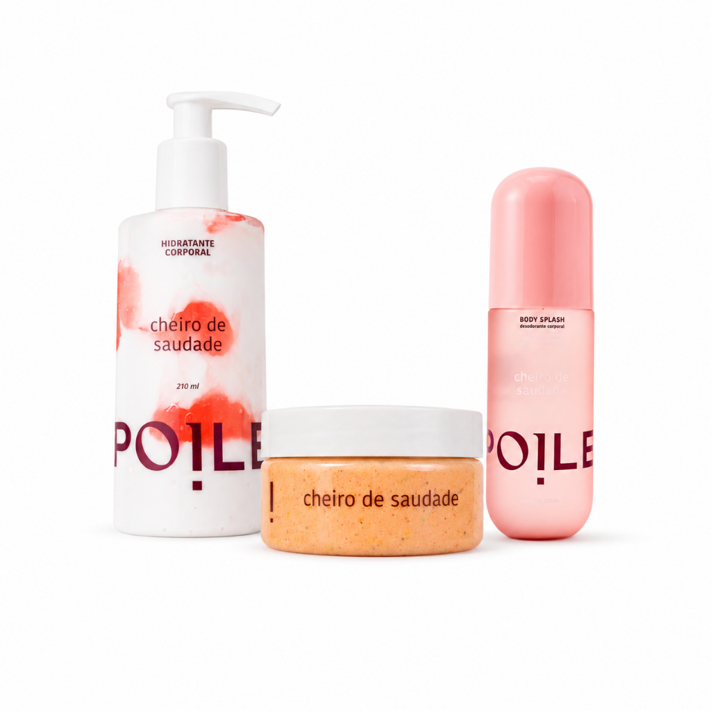 Imagem Linha Completa Cheiro de Saudade: Body Splash, Hidratante e Esfoliante - Spoiler