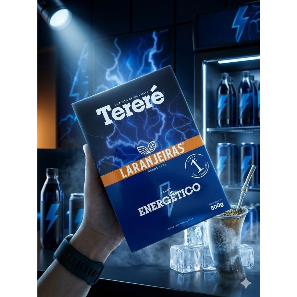 Combo Tereré Sabor Energético - Energy Matte - Composta de Erva Mate - 10 Und