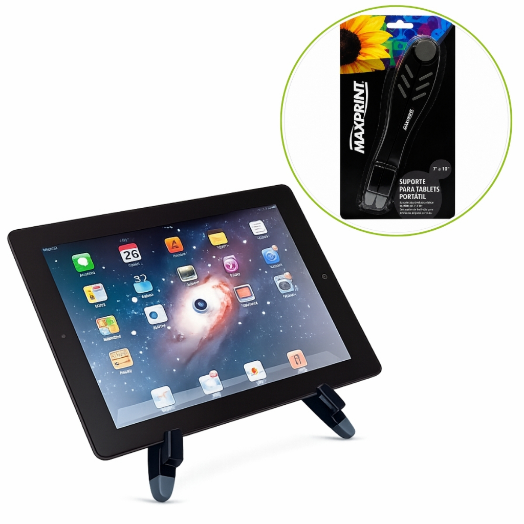Suporte Notebook Ajustável Retrátil 14 A 16 Pol Base Ergonômica Ventilada Portátil Home Office Premium Dobrável
