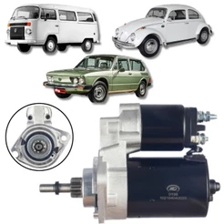 MOTOR DE PARTIDA VW FUSCA KOMBI 1976/1994 BRASILIA 9 DENTES