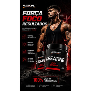 Creatina Pura 300g Nutricost mais força, foco, e desempenho nos treinos - Loja Oficial Creatina Pura