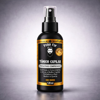 Tonico capilar PURO FIO MINOXIDIL 120ml - MEGA OFERTA