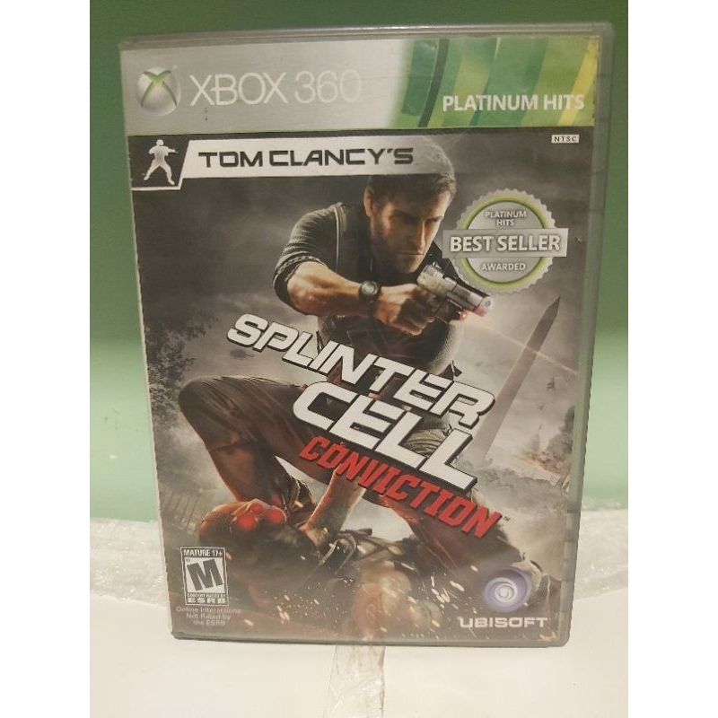 Splinter cell conviction-Tom clancys Xbox360 Original Mídia Fisica