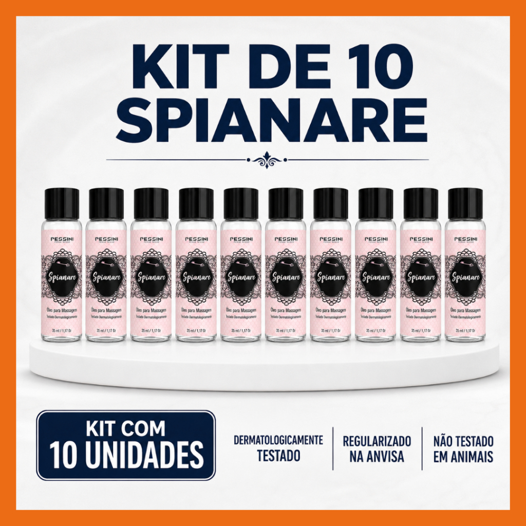 Kit 10 Unidades Óleo Para Massagem Sensual Tântrica Fragrâncias Afrodisíacas