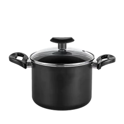 Caldeirão Panela Antiaderente Com Tampa 20 Cm Sopa Cuscuz Cozillar
