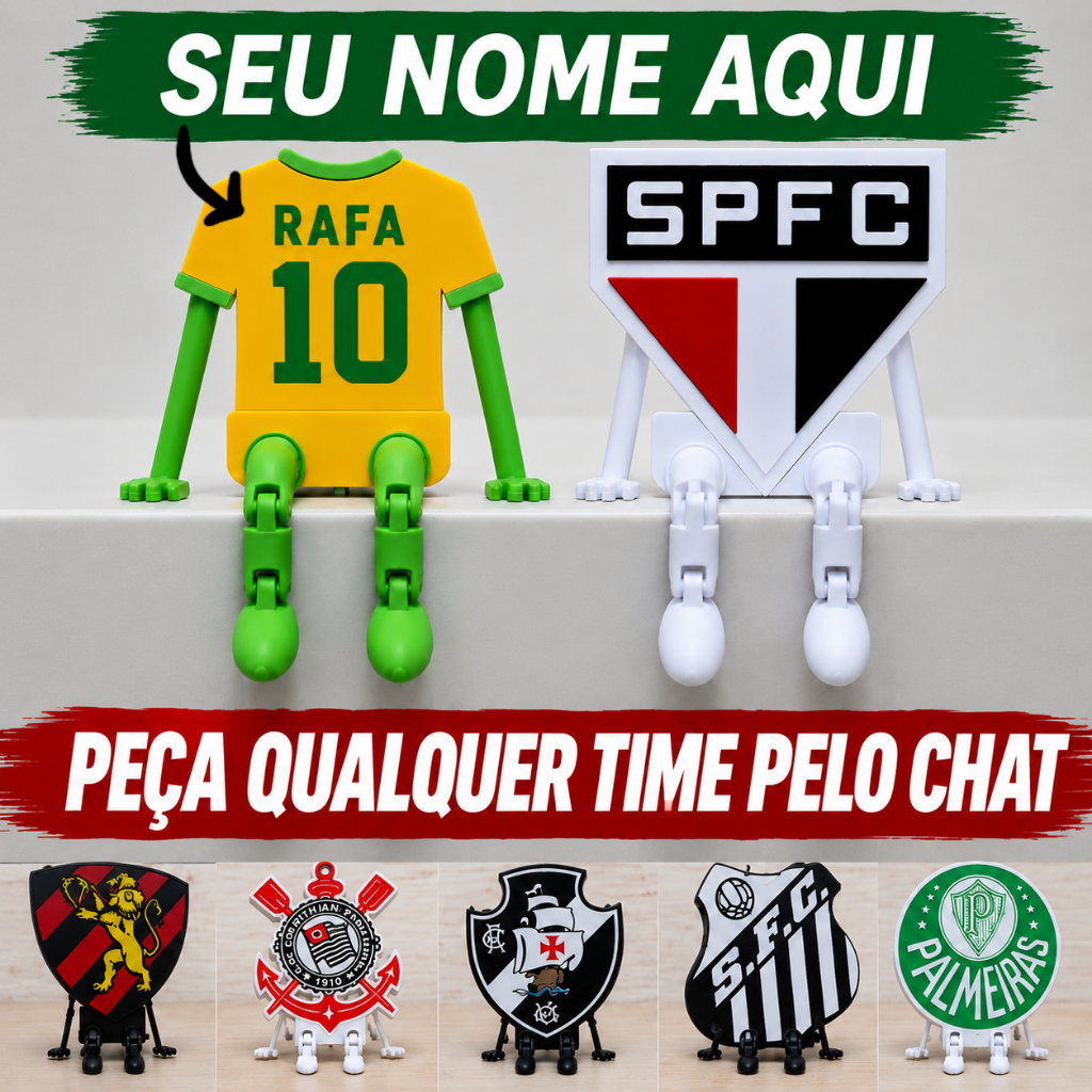 Enfeite de Times e Seleções da Copa Encomenda - Futebol
