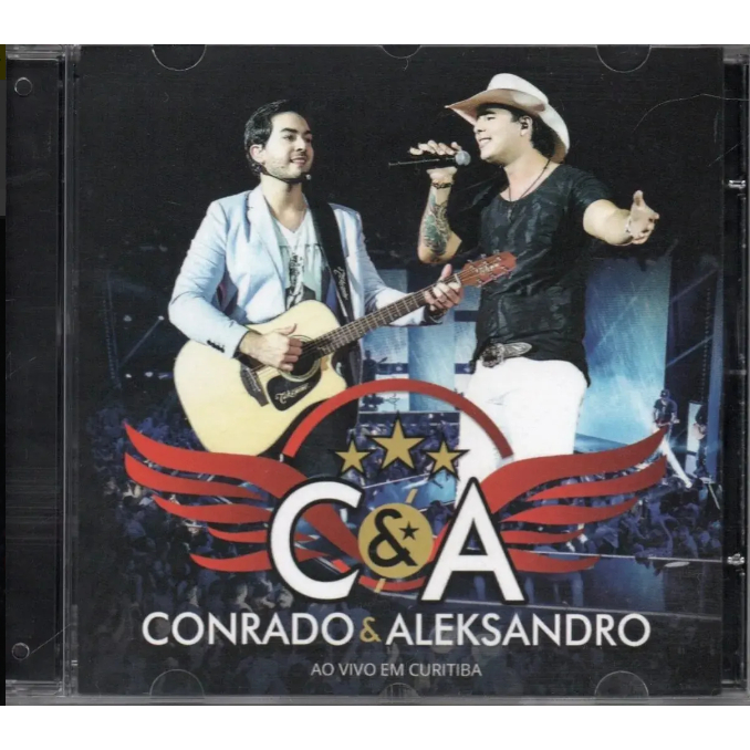 Cd Conrado E Aleksandro Em Curitiba Sertanejo SOM LIVRE ORIGINAL Lacrado