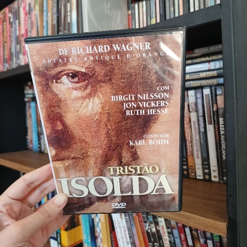 DVD Ópera Tristão e Isolda (Richard Wagner) | Antique Sebo