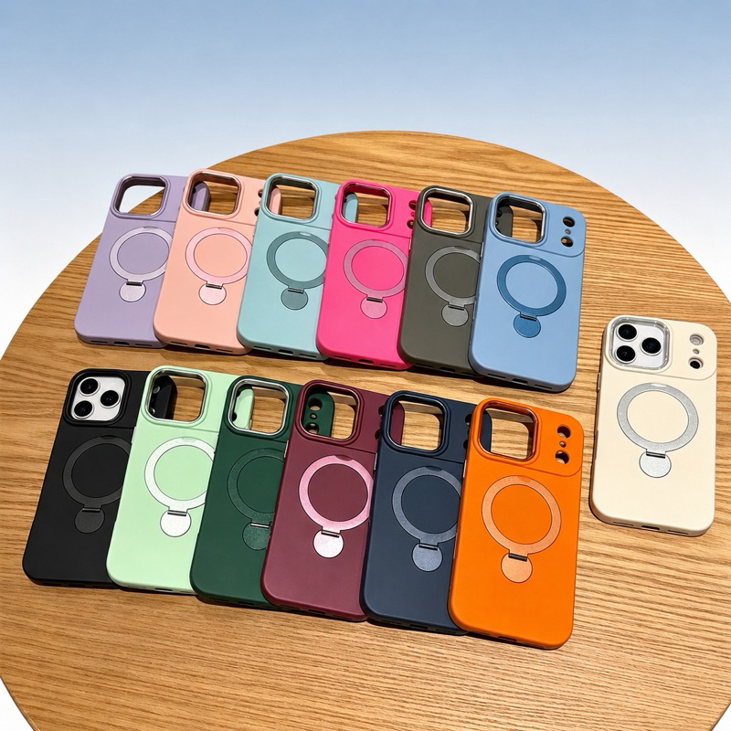 Suporte giratório de sucção magnética de 360 graus adequado para iPhone15/17/promax capa protetora da Apple
