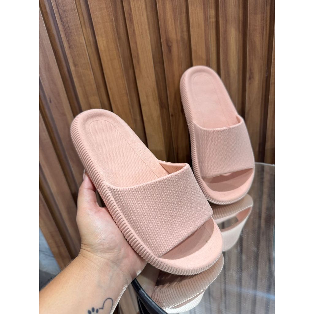 Slide Masculino e Feminino Tipo Nuvem Ortopédico Confortável Secagem Rápida