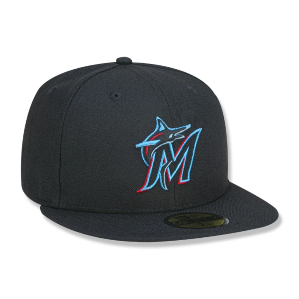 Imagem Boné New Era  59FIFTY Miami Marlins MLB – Original