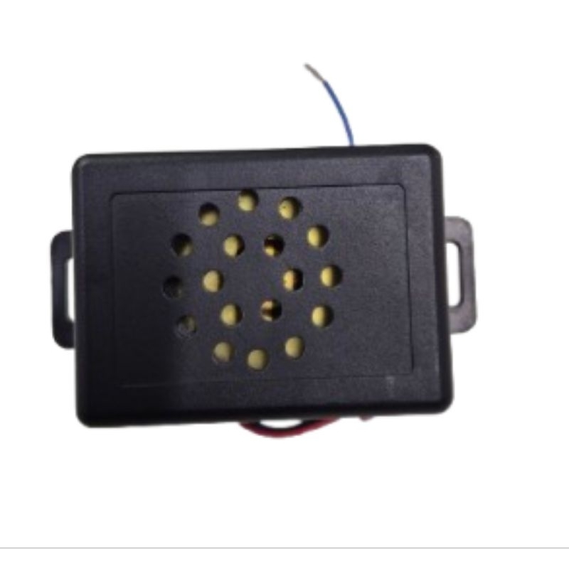 Sirene 12V preta (só alimentar com 12V)
