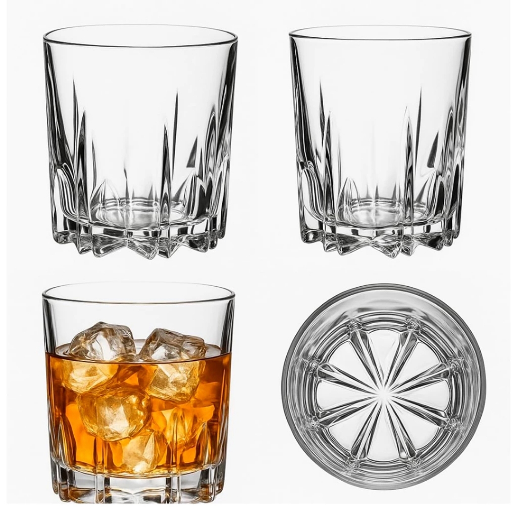 Kit Copo Pasabahce Karat 295ml Ideal para Whisky Drinks e Coquetéis Vidro Robusto e Sofisticado · foto 2