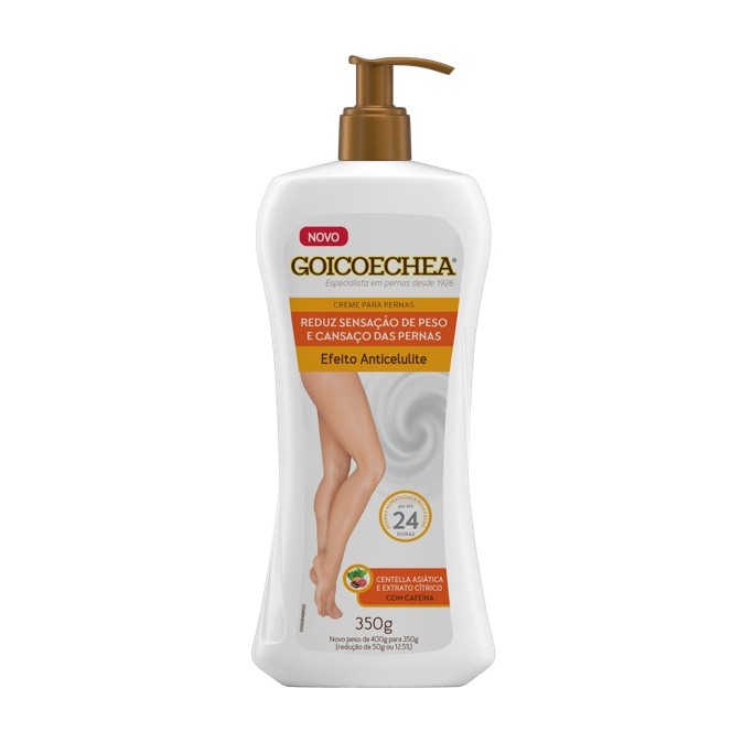 Creme para Pernas Goicoechea Centella Asiática e Extrato Cítricos 400g