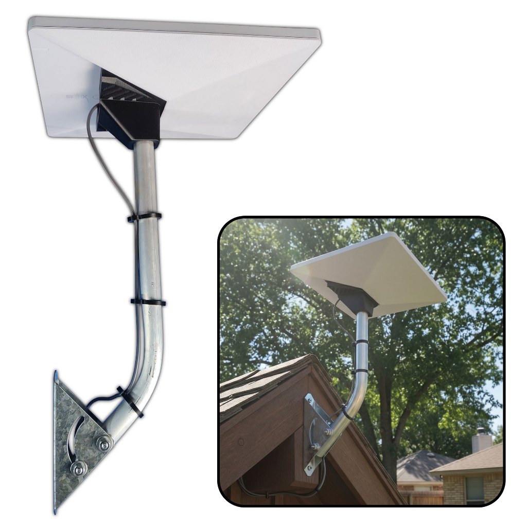 Suporte Antena Telhado Starlink Mini 4a Geração Mastro Haste Ajustável