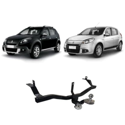 Engate Renault Sandero 2008 a 2013 Reforcel Reboque Rabicho Protetor 500KG