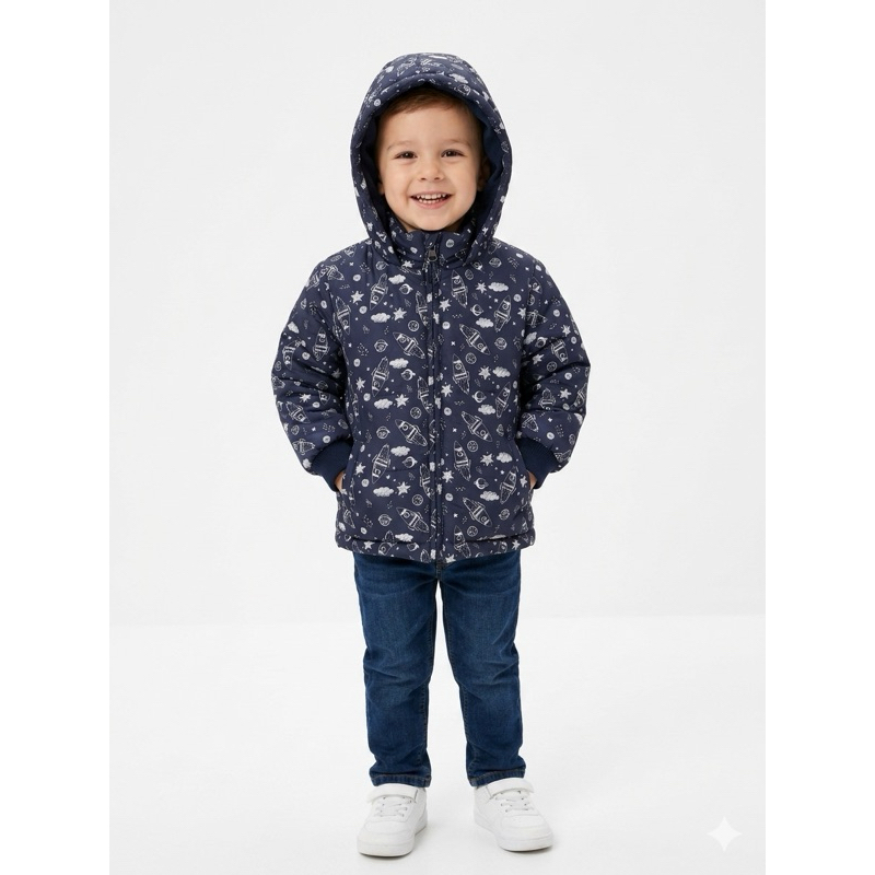 Jaqueta Casaco Masculino Menino Infantil Tamanho M - Quentinho e Confortável