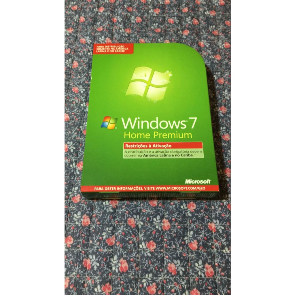 Microsoft Windows 7 Home Premium Original (DVD)