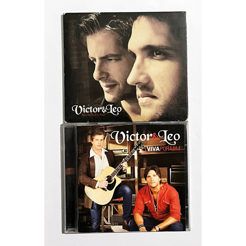 CDS Victor & Léo - Viva Por Mim/Boa Sorte Pra Você - 2 CDS Originais