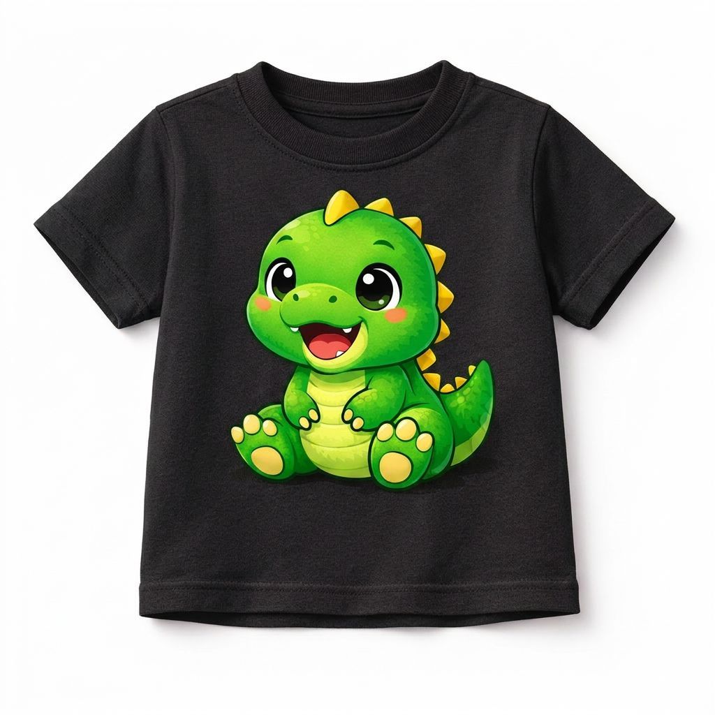 Camiseta Infantil Dinossauro Bebe 100% Algodão Feminino e masculino Camisa Bilix Company do 2 ao 14