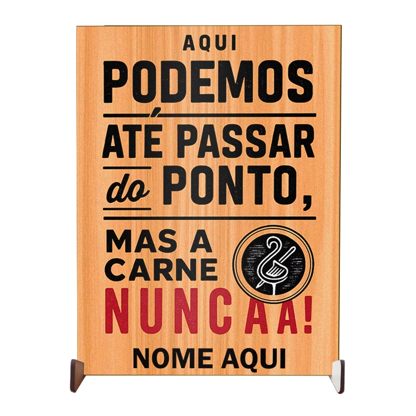 plaquinha personalizada decorativa para enfeite cantinho do churrasco divertida quadro