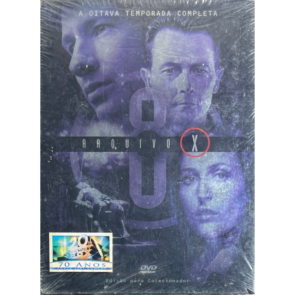 Arquivo X: A Oitava Temporada Completa – Edição para Colecionador - DVD Original