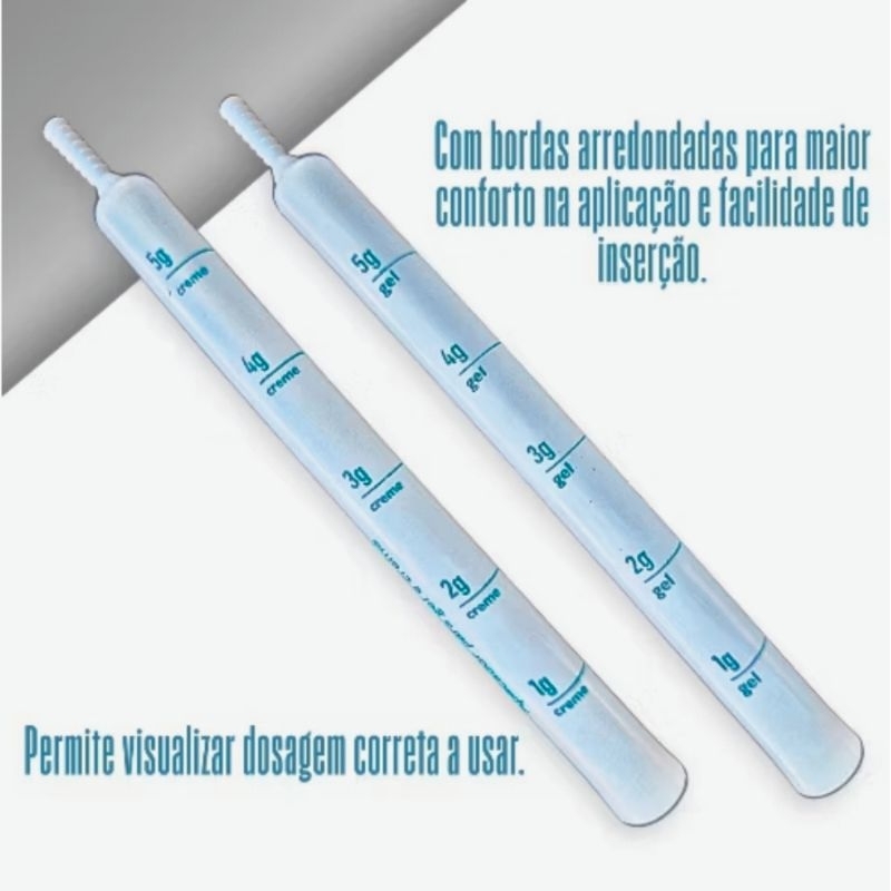 Kit 30 Aplicador Vaginal Íntimo - 5gr - Kit  c/ 30 unidades.