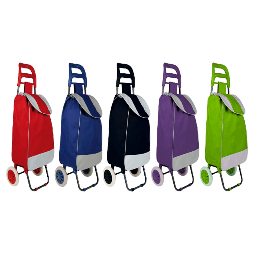 Carrinho De Compras Feira Dobravel - Suporta 30 Kg PROMOÇÃO