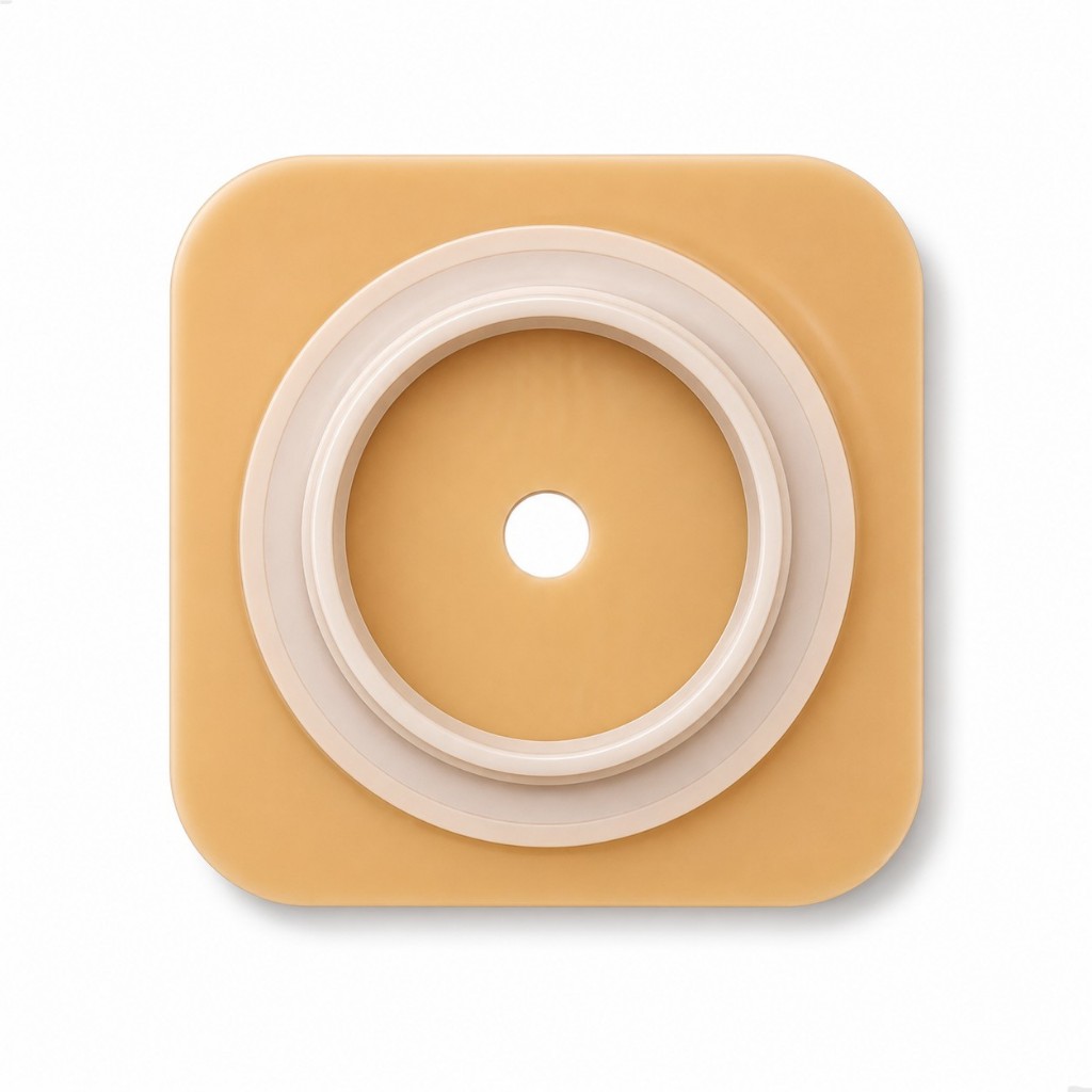 Placa Ostomia Plana Flexivel Sur-Fit Plus Stomahesive Convatec