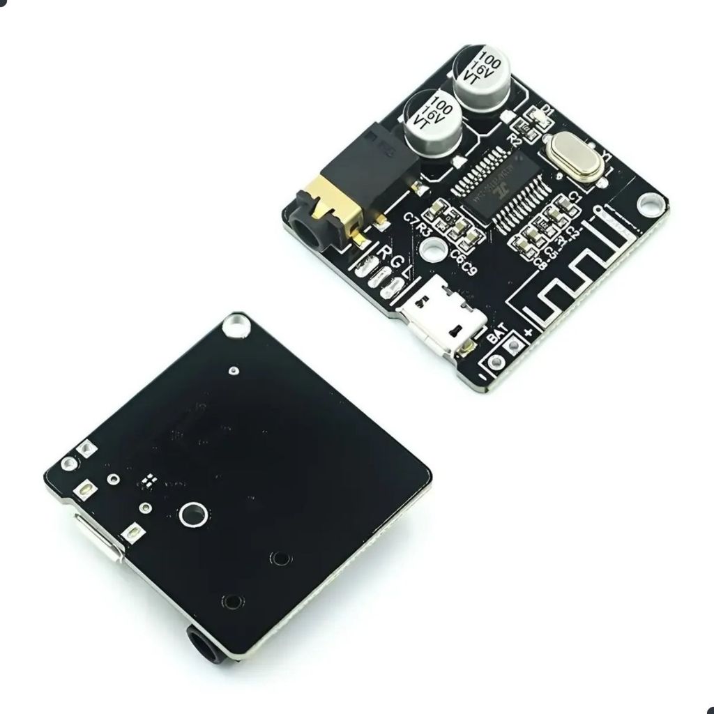 Mini Modulo Placa Receptor Estereo 5W Bluetooth 5.0 Áudio MP3 P2