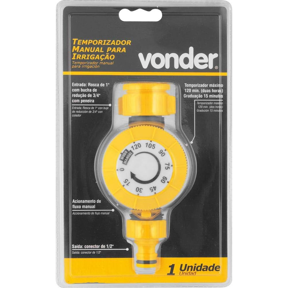 Timer Temporizador de Torneira Vonder Automático Jardim Irrigação