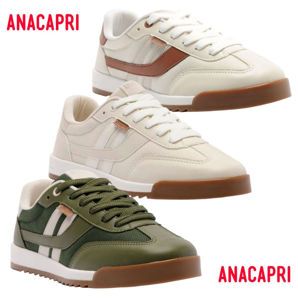 Tenis Feminino Anacapri Retro-A Macio Moda Casual Classico C30796