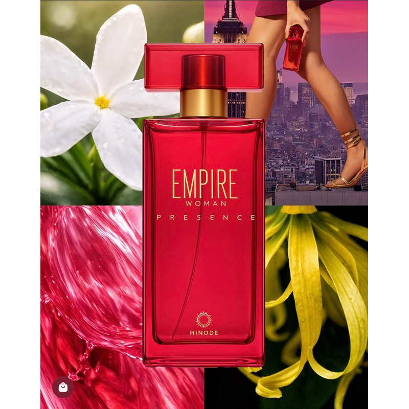 Empire feminino woman presence parfum floriental hinode 100ml