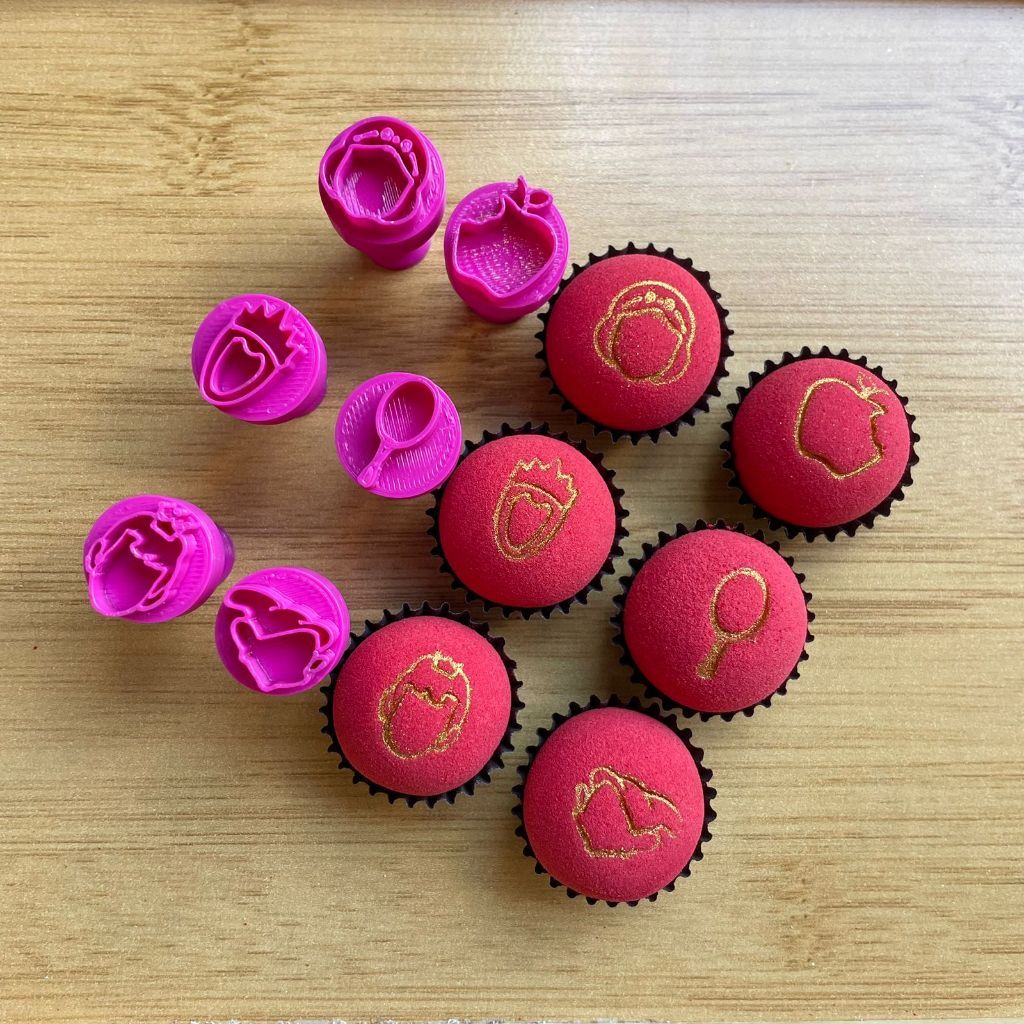 Carimbos para Doces Brigadeiro - Princesa de Neve