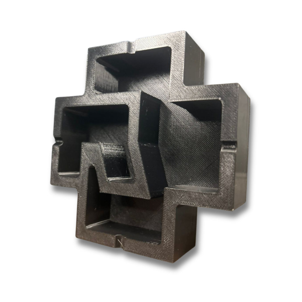 Cinzeiro De Mesa RAMMSTEIN Cor Preto robusto