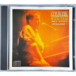 CD Guilherme Arantes – Meu Mundo e Tudo Mais Ao Vivo Voume 1 - Original!