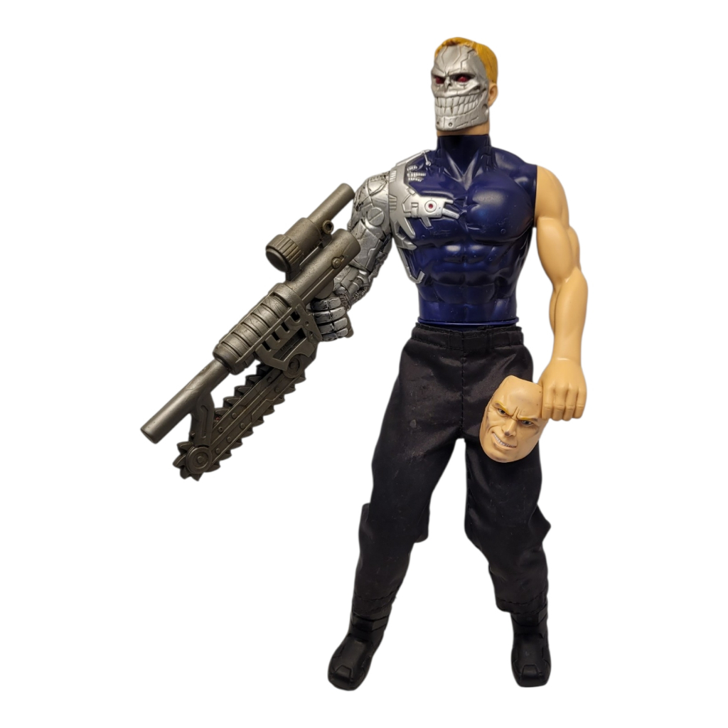 Boneco Psycho Cyborg Vilão Max Steel Antigo Ref 2 (Usado)
